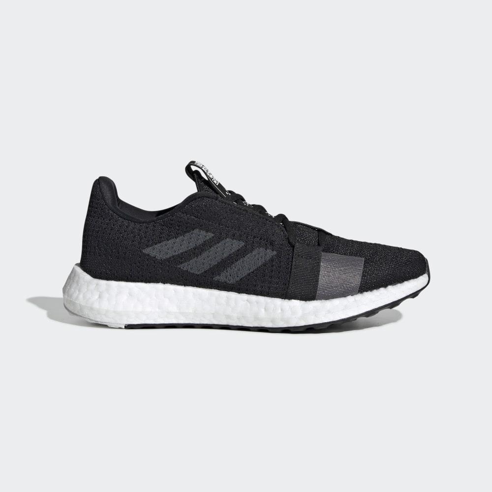 Adidasi Alergare Adidas Senseboost Go Dama Romania - Negrii/Gri/Albi F33906